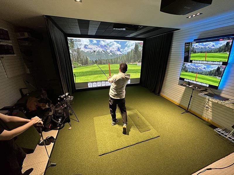 What is the Ceiling Height Needed for a Golf Simulator?